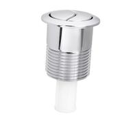perfk Botón del tanque de agua del inodoro Piezas del tanque del baño, accesorios del baño, botón de alza del baño, botón de descarga para el baño