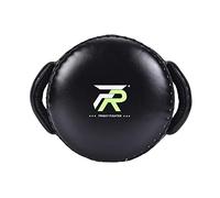 perfk Boxing Pad para Entrenamiento de Kickboxing Almohadilla de Focus Equipo Esencial para Clases de Artes Marciales Material PU Cuero con Relleno, Negro