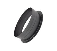 perfk Brida de conector de conducto de ventilación de aire TZ-160 Ventilación de flujo de aire eficiente, Conector de tubería Brida de tubería recta de