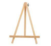 perfk Caballete de Madera para Artistas Expositor Mini Caballete de Mesa Soporte para Pintura Dibujo Bocetos Material Madera Función Portátil Adecuado para, 26x48cm