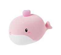 perfk Calentador de pequeño de Bolsillo, con Carga USB, con vibración y Masaje, Ideal para Pescar y Ver Juegos, Rosa