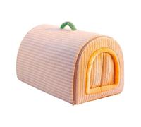 perfk Cama Cueva para Gatos, para Perros, Tienda de campaña Tipo Nido con Base Antideslizante, cálida, Reutilizable y portátil para Patio, jardín, L Gray