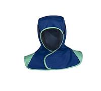 perfk Capucha de soldadura de protección completa Casco de soldadura reutilizable ignífugo, Azul