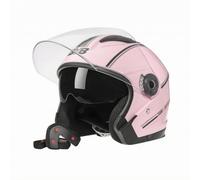 perfk Casco Conducción con Visera Exterior te y Visera Interior Ahumada con te Flexible para Circunferencias Cabeza entre 56 y 62 Centímetros Acuado para, color to 3
