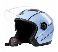 perfk Casco Conducción con Visera Exterior te y Visera Interior Ahumada con te Flexible para Circunferencias Cabeza entre 56 y 62 Centímetros Acuado para, color to 6
