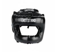 perfk Casco de de Entrenamiento para Boxeo con Protección de Cabeza y Nariz Estructura Resistente Material PU Adecuado para Uso Rutinas en Gimnasio, Negro, L