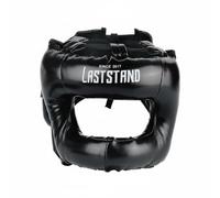 perfk Casco de de Entrenamiento para Boxeo con Protección de Cabeza y Nariz Estructura Resistente Material PU Adecuado para Uso Rutinas en Gimnasio, Negro, S