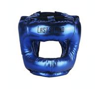 perfk Casco de de Entrenamiento para Boxeo con Protección de Cabeza y Nariz Estructura Resistente Material PU Adecuado para Uso Rutinas en Gimnasio, Azul, S