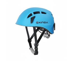 perfk Casco de Escalada con Material Resistente Ventilación Protección Segura Individualizado Adecuado para Aventura al Aire Libre Escalada Trabajo de, Azul Cielo