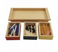 perfk Children Math Juego de para Restar con Caja de Madera Tablero Extraíble y Bandeja Aprendizaje Manipulativo Sensorial, Juego De Serpiente De Suma Modelo Internacional