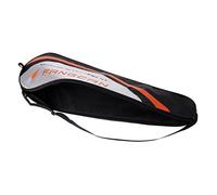 perfk Colorida Funda de Raquetas de Squash Fácil de Organizar y Equipos de Ejercicio Accesorio de Actividades al, Plata Negro