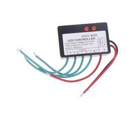 perfk Controlador de tira de luz LED RGB, reemplaza el letrero de caballo con flash de agua para accesorios de pantalla iluminada, 4 Canales