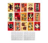 perfk Coplas de para el Festival de (DIY), coplas de bendiciones Chinas, Tarjeta Decorativa de Papel, para Pared o, a