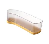 perfk Cortador de jamón, Salchicha, rebanador de Queso, Cortes manuales, rebanador Multiusos, fácil de Limpiar, Cortador de Huevos, de plátanos, cebollas, Amarillo