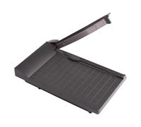 perfk Cortadora de papel, herramienta para álbumes de recortes, máquina de corte con capacidad para, guillotina, cortadora de papel para oficina, Gris