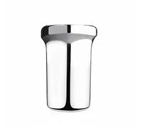 perfk Cubo de Hielo de Doble Capa Cubitera Balde Champañera Recipiente Inoxidable de Estilo Moderno y Forma Compacta Que Ahorra Espacio Adecuado para Mesa de Servicio Terraza Restaurantes Coctelería