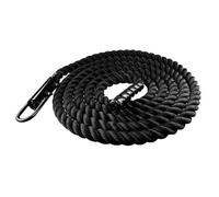 perfk Cuerda de Escalada para Ejercicio de Batalla, Cuerda Duradera para Estudiantes, Cuerda para Saltar con Mosquetón, Gancho para, Entrenam, 38mmx3m