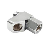 perfk Divisor Alta presión para Buceo, Accesorios para Equipos Buceo, Adaptador Puerto Alta presión 7/16-20