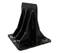 perfk Divisor de troncos para leña, fácil de usar, de acero, práctico, herramienta para hacer leña, resistente para jardín al libre.