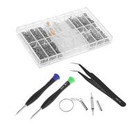 perfk El Kit de Reparación de Anteojos Incluye Pinzas para Almohadillas Nasales para Gafas de Reloj
