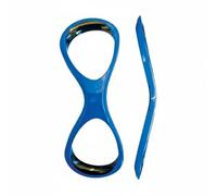 perfk Entrenador de Natación Paleta Corrección Técnica Brazos Soporte Antebrazo Entrenamiento Postura Adecuado para Entrenamiento Diario Clases Piscina , Azul , S
