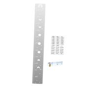 perfk Espejo con tabla de crecimiento para niños, espejo medidor de altura con pegatinas, fácil de instalar, multifuncional, decoración de pared de, Style B