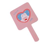 perfk Espejo/espejo de tocador de un lado espejo cosmético/espejo para viajes mujeres niñas, Rosado