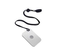 perfk Espejo Reflectante de Supervivencia con Bolsillo y Cuerda para Colgar, 7,6 x 5 cm (3 x 2 Pulgadas), Ideal para mochileros, Escalada, esquí y Otras