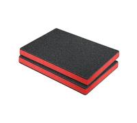 perfk Espumas para cajas de herramientas, insertos de espuma para estuches, láminas de espuma de alta densidad cortables y portátiles para embalaje y, 50x33.5x5cm