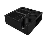 perfk Estación de Soporte para prensador de Espresso, Soporte para tapete prensador de Espresso, Caja organizadora de café, para café de Regalo y