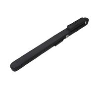 perfk Estuche para Tacos de Billar, Bolsa portátil Resistente al Desgaste, con Bolsillo con Cremallera, para Mujeres y Hombres, 1/2 3/4, Negro