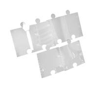 perfk Gráfico de crecimiento 7x Espejo de niños Altura Medición de la altura del espejo Regla de pared Fácil de limpiar la decoración de la pared del