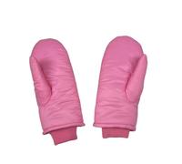 perfk Guantes de Invierno Gruesos para Hombres y Mujeres, cómodos para Ciclismo, Senderismo, Viajes al Libre, Rosa Claro