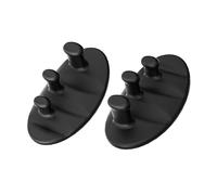 perfk Guantes de Silicona para Entrenamiento Y Levantamiento de Pesas, Negro