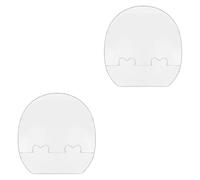 perfk Guía de alineación de Herramienta de posicionamiento de Goma de Tenis de Mesa. Práctica Herramienta Profesional Transparente para Pegar Goma de, Cobertura Completa Recta