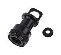 perfk Hebilla de Repuesto para Base de liberación rápida de Pedal, fácil de Instalar, Base de Montaje de Pedal para Bicicletas Plegables, Negro