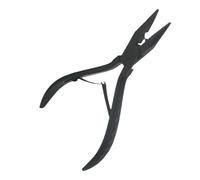 perfk Herramienta de extensión del cabello Herramienta de extracción de cuentas multi Funciones de acero inoxidable de acero inoxidable.