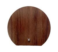 perfk Herramienta de manicura de exhibición de artes de uñas Manicura elegante que muestra el soporte de la madera de la madera para principiantes del marco, 13.8cmx12.8cm