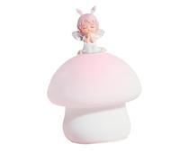 perfk Luz de noche Pat Light Lámpara de lectura regulable Lámpara táctil Lámpara de mesa para estudio Bar Oficina Regalo ideal Comedor, Cabello Rosa