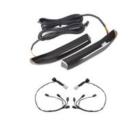 perfk Luz Posterior para cicleta con Luz Señal Frenado con Cubierta Lente Oscura y Cuerpo Alargado para Estilo Morno en la Carretera Acuado para en, Negro, style to 3