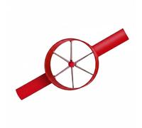 perfk Máquina para Cortar Bambú Divisor Herramienta Cortadora Separador Estructura Acero Manganeso Adecuada para Taller Procesamiento de Realización de Carpintería, Seis Cuchillas
