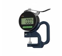 perfk Medidor de Espesor Digital Calibrador Micrómetro Electrónico de Mano con Protección IP54 y Rápido en Aleación Adecuado, Medidor De Espesor De Centésimas Recargable 0-12.7MM