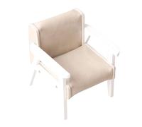 perfk Muebles para casa de muñecas, sofá en Miniatura para casa de muñecas a Escala 1:12, minisofá para Accesorios de fotografía, proyectos de Bricolaje, Gris Claro pequeño