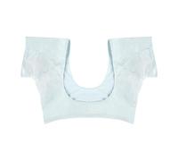 perfk Mujeres de chaleco de sudor en la axila, camisa de axila a prueba de sudor al aire libre al aire libre almohadilla para almohadillas para la altura de, Light Blue M