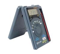 perfk Multímetro Digital, Medidor de Voltaje, Herramienta Portátil de Resistencia de Diodos, Comprobador de Fusibles, Detección de Batería, Hogar