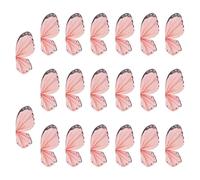 perfk Papeles para envolver ramo de 20 piezas, envoltorio Floral, paquete de regalo decorativo, papeles de embalaje, manualidades DIY para suministros de, Rosa