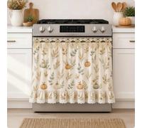 perfk para Horno con s Rústica, H Plantas, 78 × 55 Cm | Estilo Granja, rural, Cubierta Estufa, para Cocina