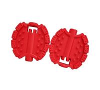 perfk Pedales para Niños, Accesorios de Repuesto, Compatibles con Rueda Delantera, Rojo