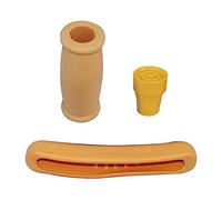 perfk Piezas de repuesto para muletas, de accesorios para muletas Cojines para las axilas Tapas para los pies Empuñadura para muletas Puntas