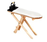 perfk Plancha con Tabla de Planchar de Muñecas 1:12, Muebles de Dormitorio, Juguetes de Decoración